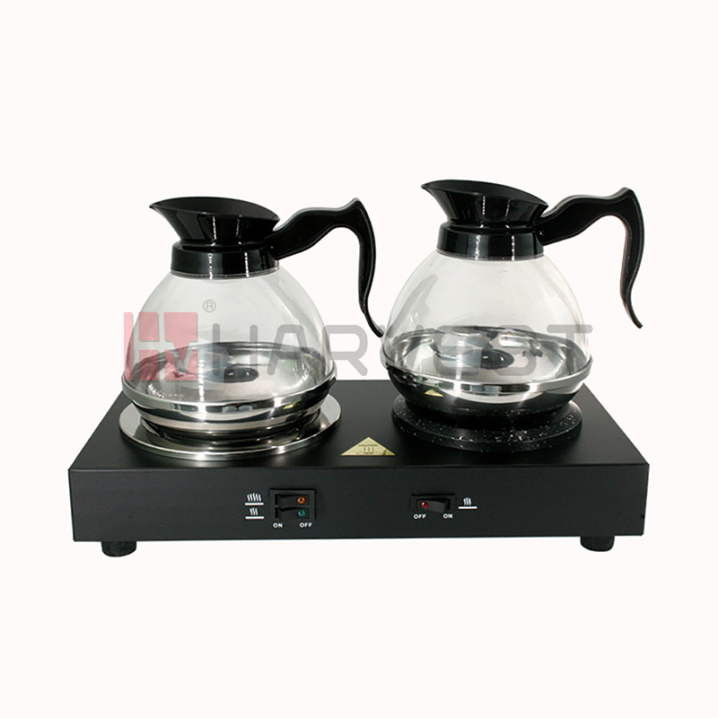 A12241-A12243 PC DOUBLE ELECTRIC COFFEE POT WARMER