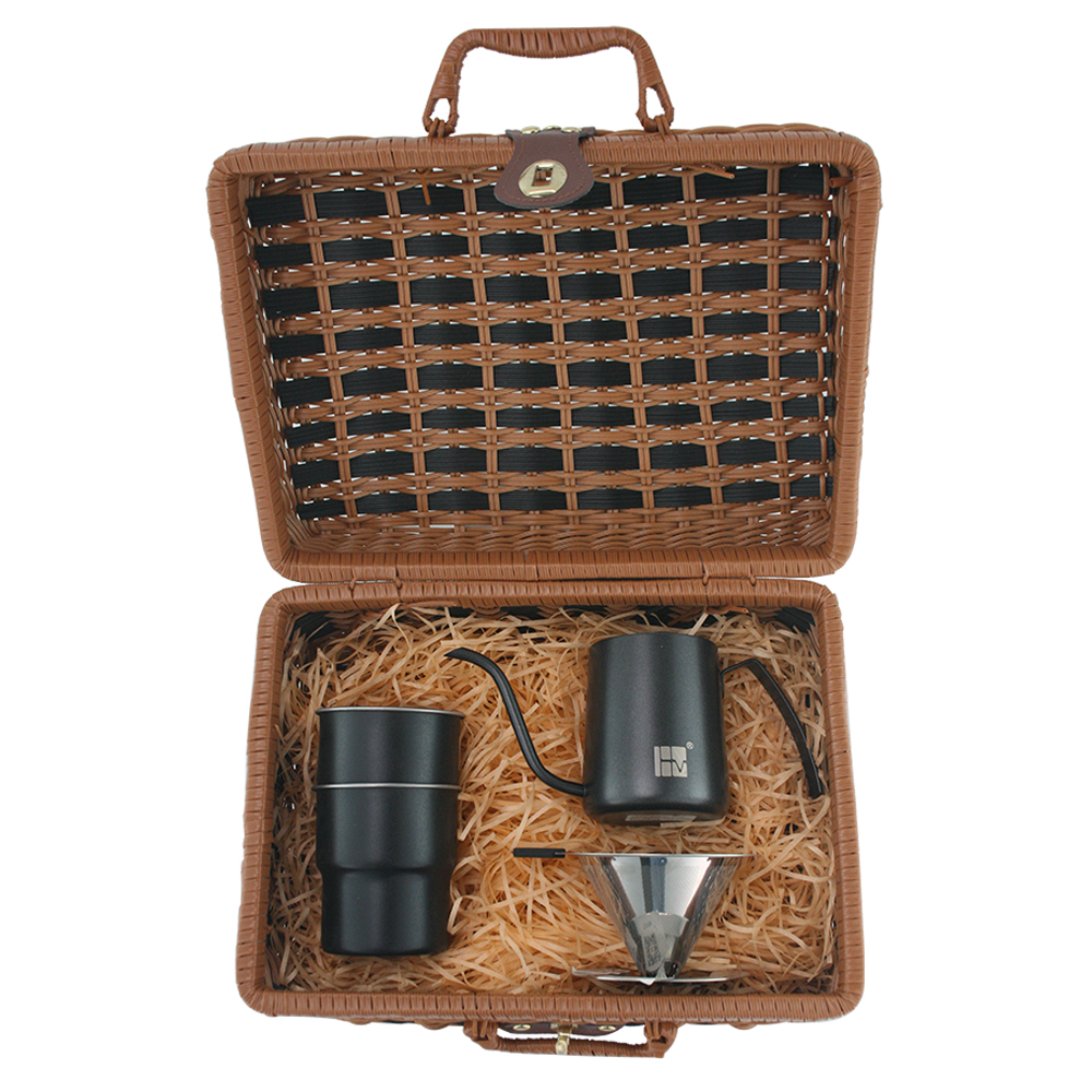 C40081BLA HAND MADE COFFEE MAKER SET