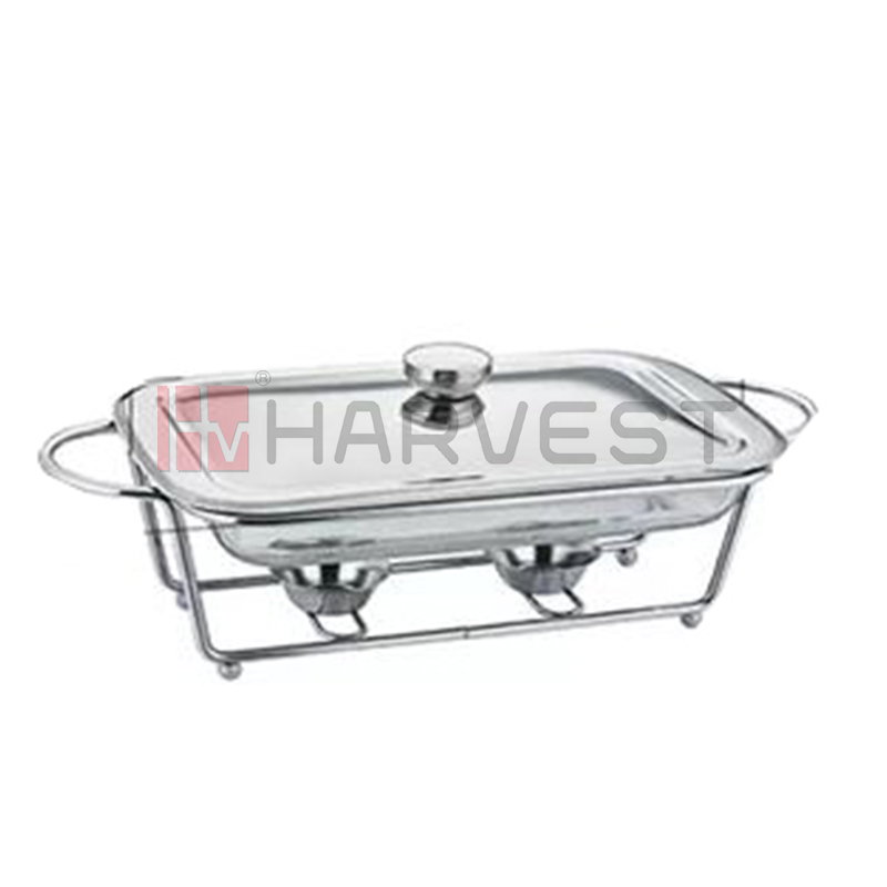 A20217   GLASS CHAFING DISH-ELLIPSE