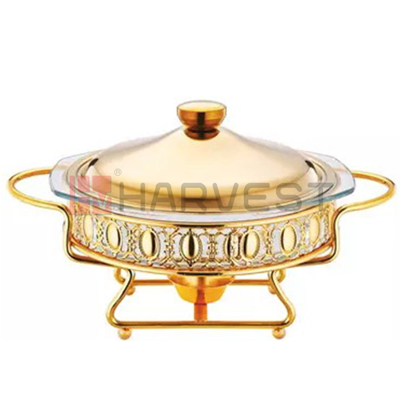 A20197G   GLASS CHAFING DISH-ROUND