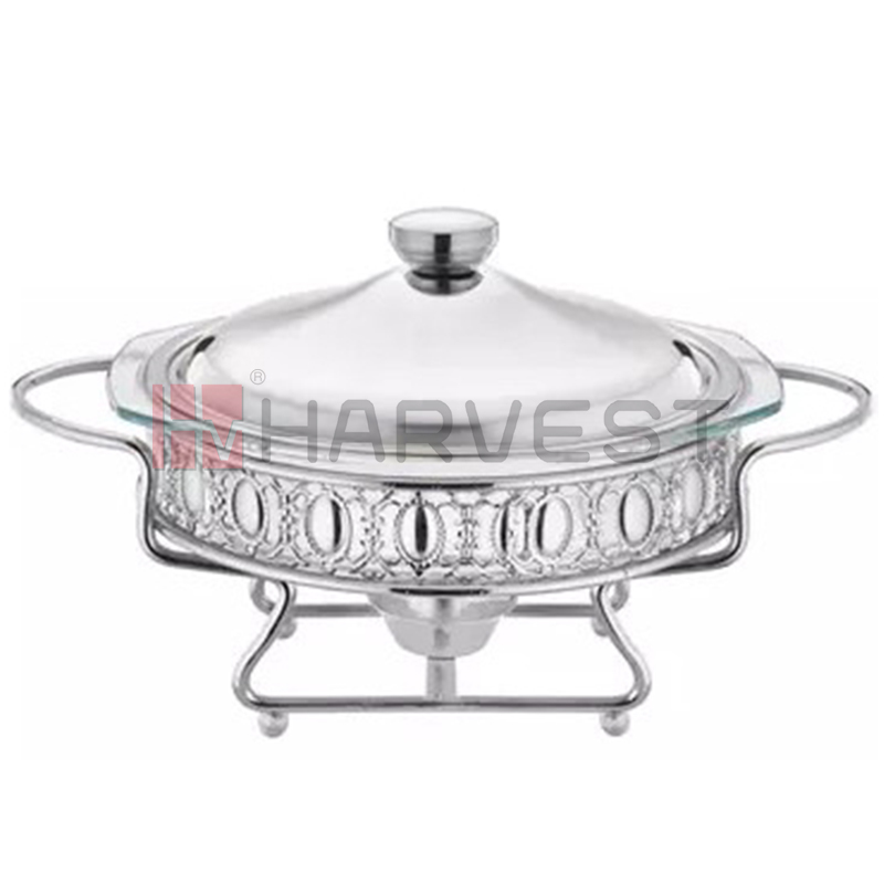 A20197   GLASS CHAFING DISH-ROUND