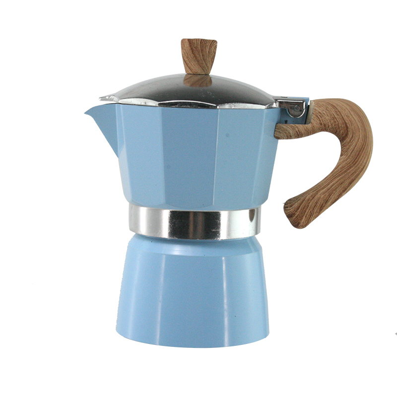 C11892BLUW  S/S MOKA POT 