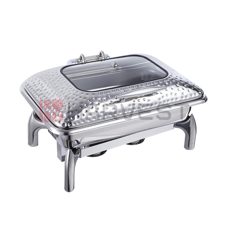 A11122YDB    CHAFING DISH WITH GLASS LID 