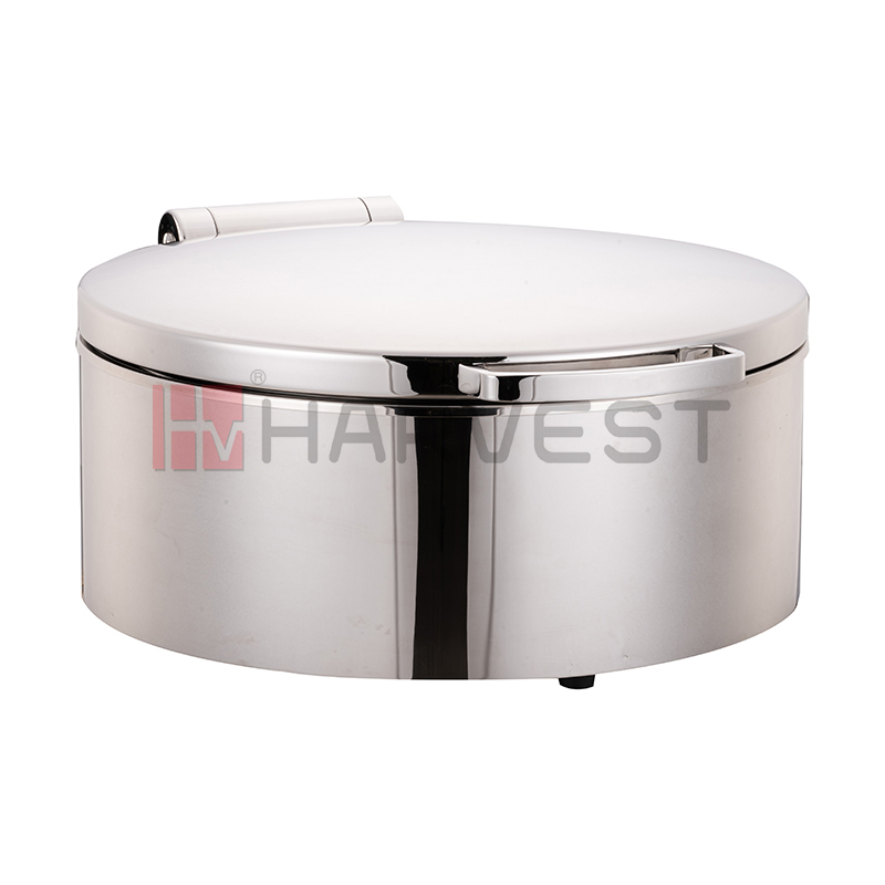 A10167    WET(DRY) DAMPING HINGED ELECTRIC ROUND CHAFING DISH-8L