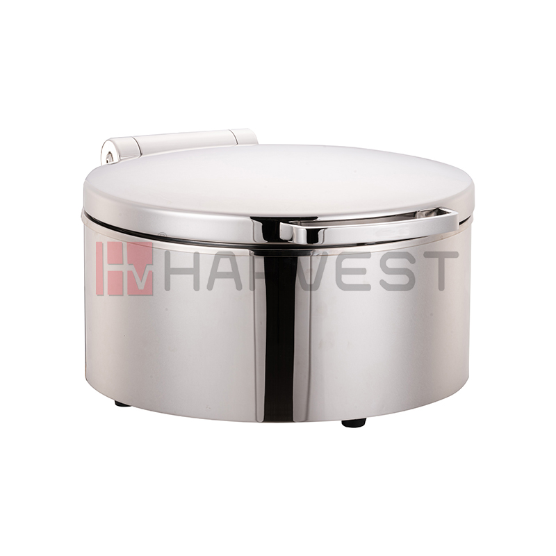 A10169    WET(DRY) DAMPING HINGED ELECTRIC ROUND CHAFING DISH-6L