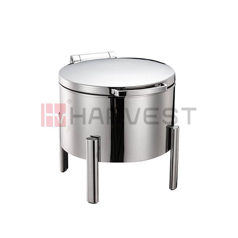 A10151    ROUND DAMPING HINGED INDUCTION SOUP STATION