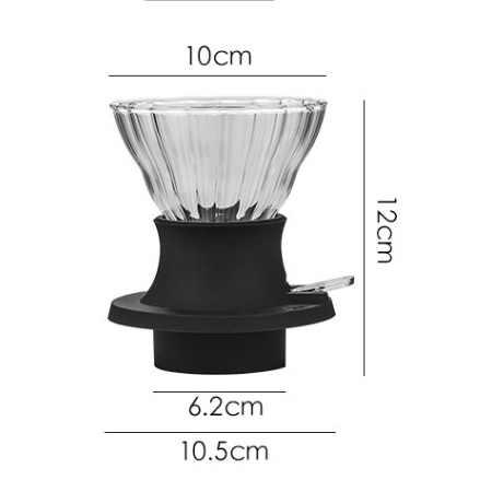 C21833-C21834 GLASS COFFEE DRIPPER