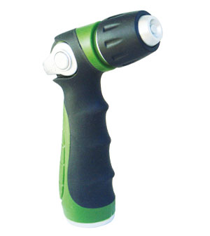 Spray Nozzles-Adjustalbe 3-Way Nozzle, Double Color TPR Grip-GN2456