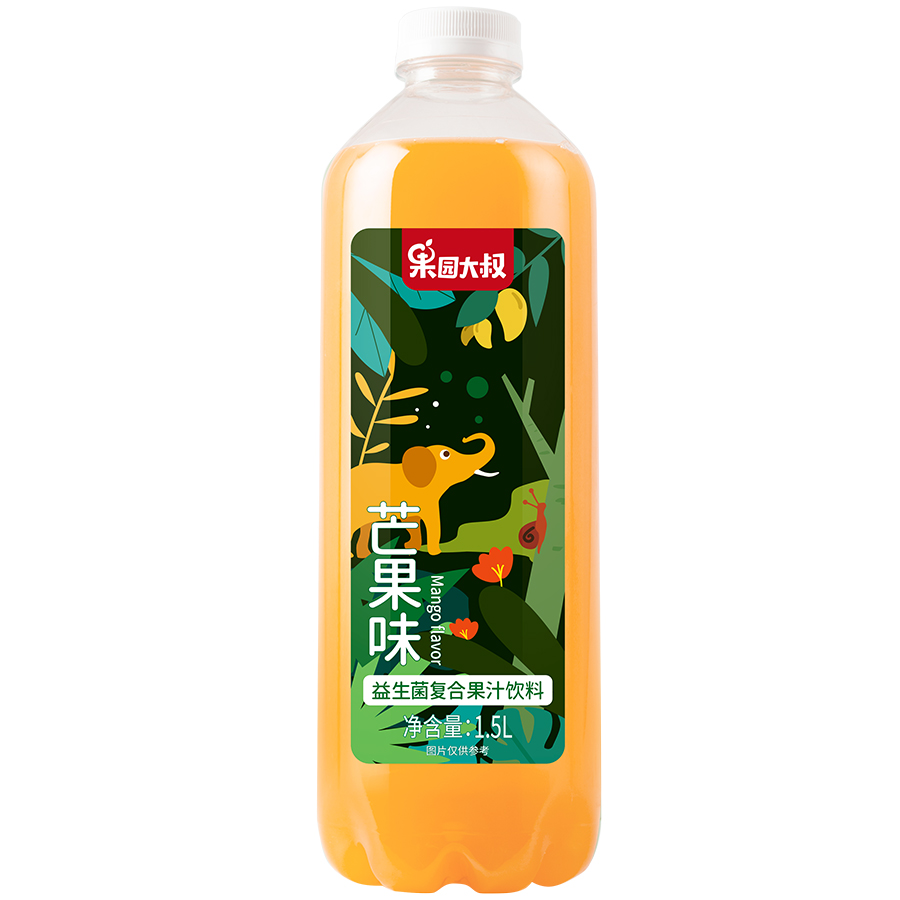 果园大叔芒果味益生菌复合果汁饮料