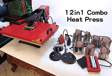 Combo Heat Press Machine(12 in 1)