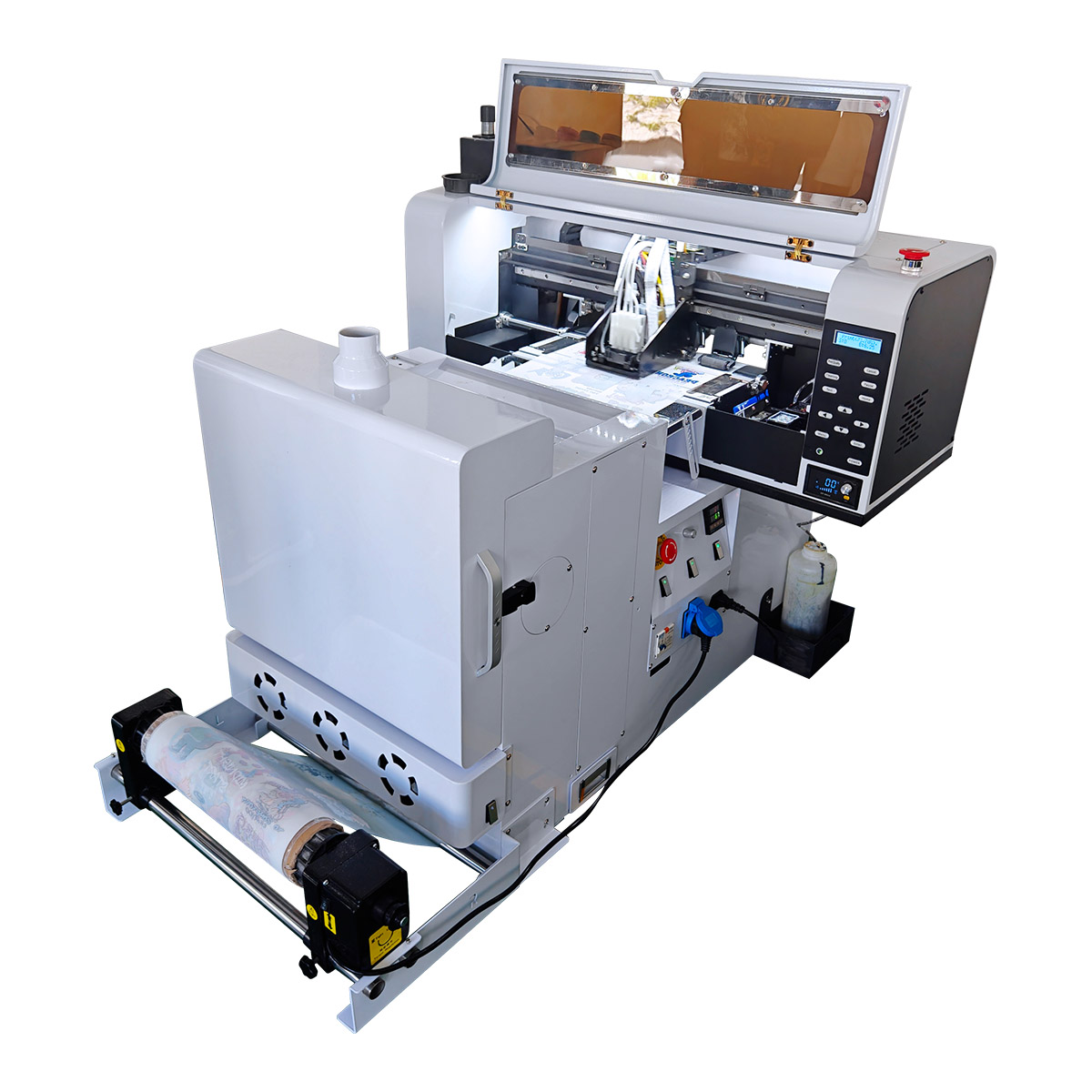 XY-hy400DS DTF 打印抖粉烘干一体机