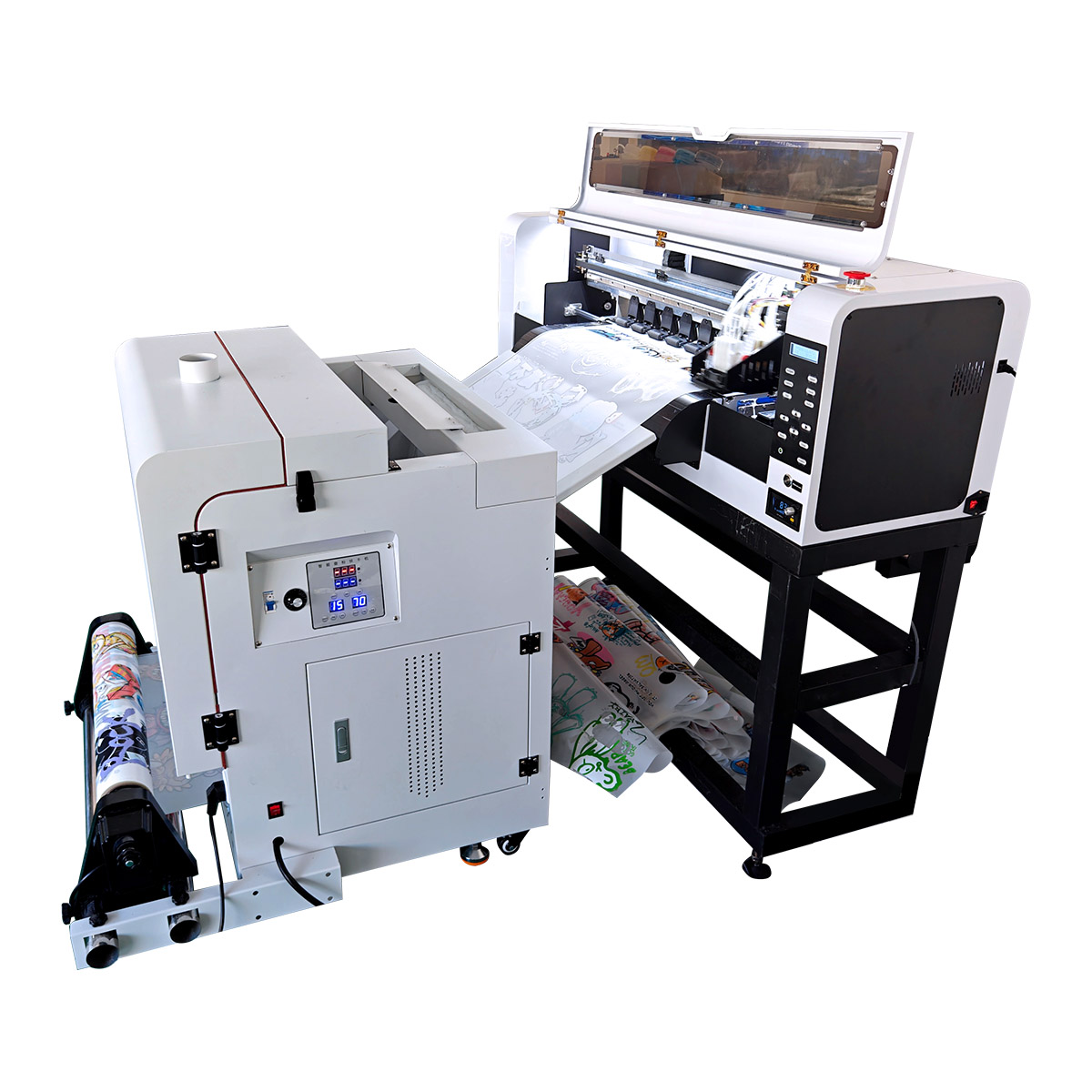 XY-hy650-A1 DTF 打印机+抖粉烘干机