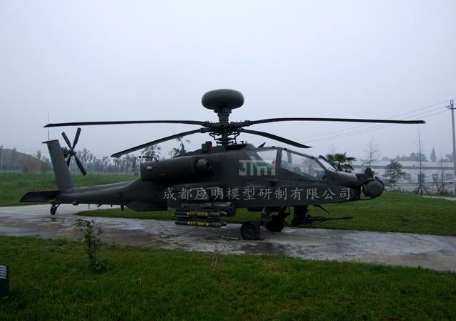 1：1飞机模型-1：1阿帕奇武装直升机模型