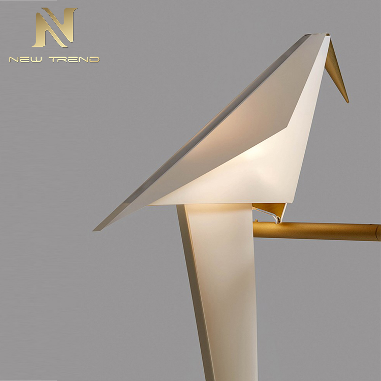 New design bird series indoor gallery decoration modern led chandelier lamp  DDE8102