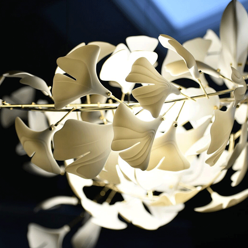 Professional Custom Indoor Decoration Fixture For Hall Hotel Ceramics Project Led lamp CPL-45