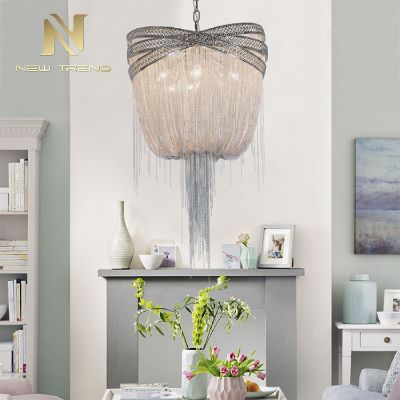  indoor decoration chandelier green bronze metal modern led pendant light DY841