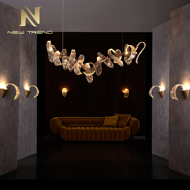 Unique design indoor decoration corridor staircase room copper glaze led wall light DZ6110