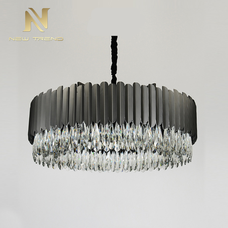 New Design Club Villa Indoor Decoration Crystal LED Modern Nordic Pendant Light PMJ8605