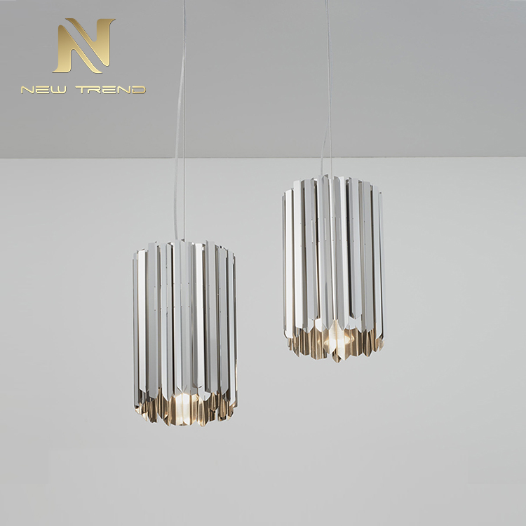 New Arrival Modern Style Home Villa Indoor Decoration Brass Gold LED Pendant Light PMU849