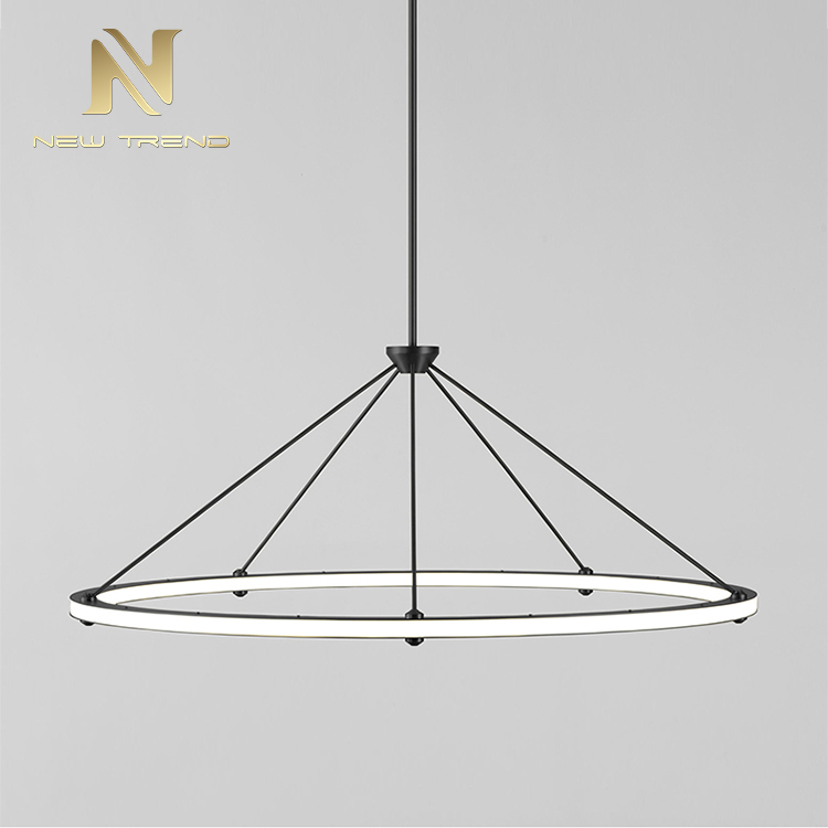 Modern Style Restaurant Hotel Decoration Stainless Steel LED Pendant Lamp PMU8793