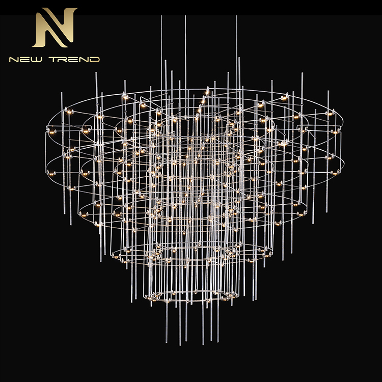 New Arrival Dining Room Indoor Decoration European Modern Matel LED Pendant Light PY8316