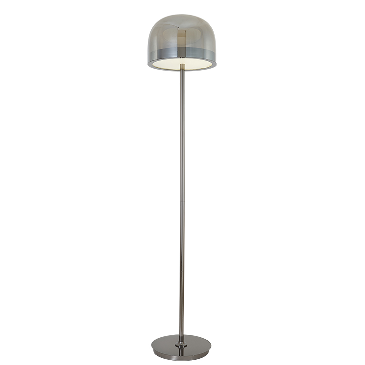 Modern classic hotel project bedroom standing iron glass LED floor lamp FA0096