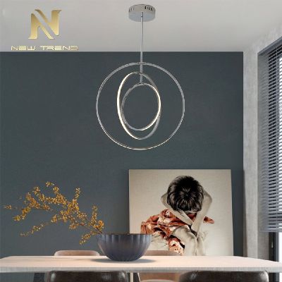 Wholesale suspend modern aluminium iron chandelier led pendant light LCY0031