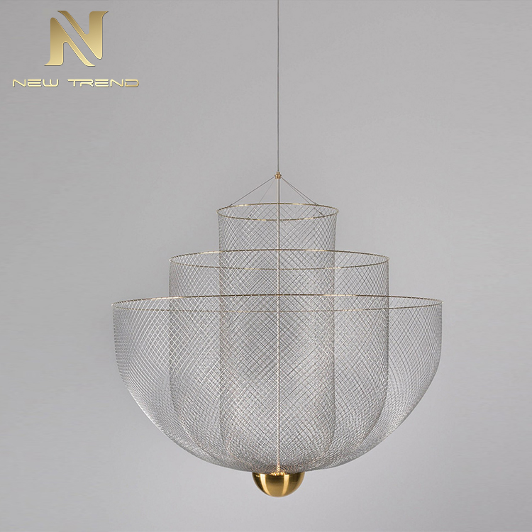 High quality indoor home shop restaurant decoration iron modern led pendant light PLZ8072