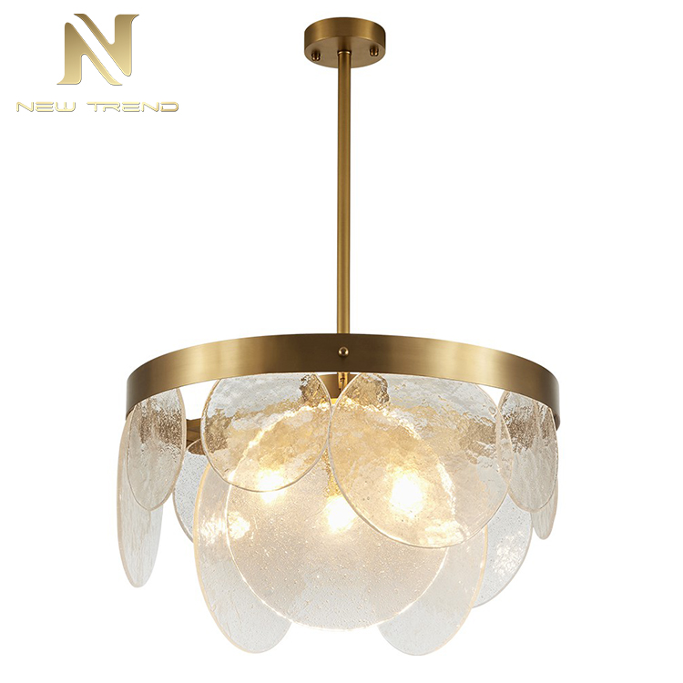 Modern style indoor living room dinning room decoration art glass led pendant lighting PYQ8678