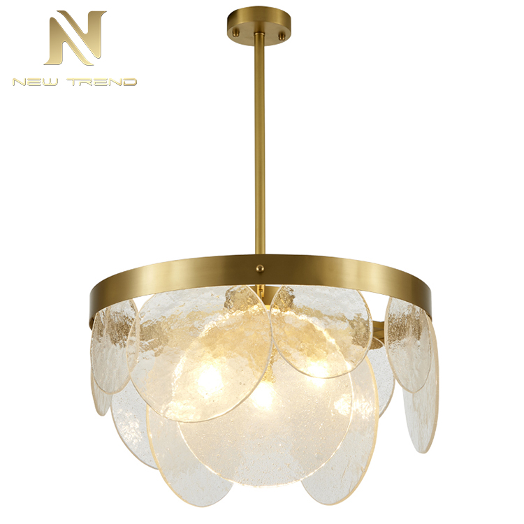 Modern style indoor living room dinning room decoration art glass led pendant lighting PYQ8678