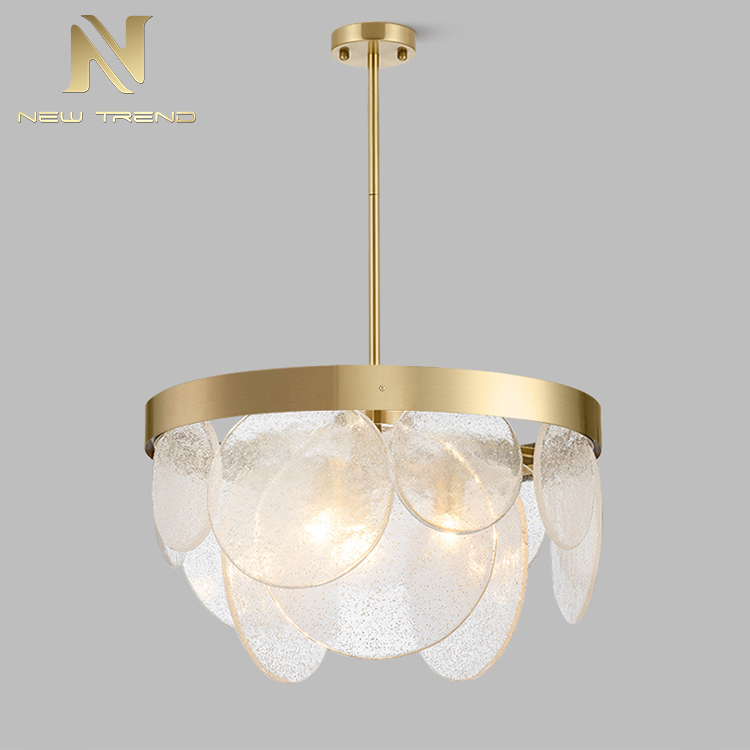 Modern style indoor living room dinning room decoration art glass led pendant lighting PYQ8678