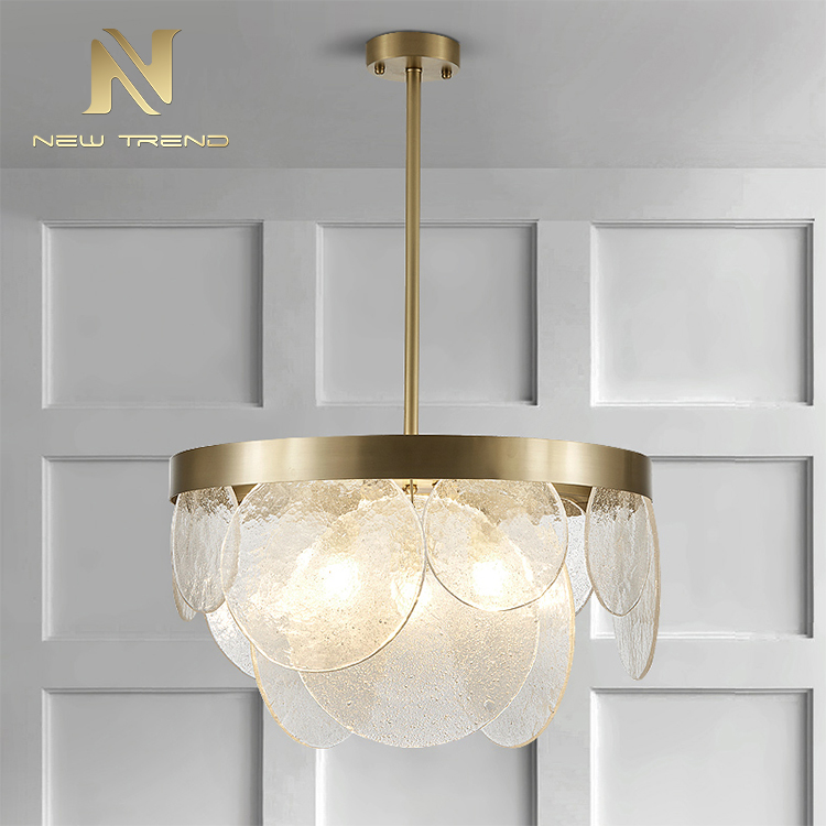 Modern style indoor living room dinning room decoration art glass led pendant lighting PYQ8678