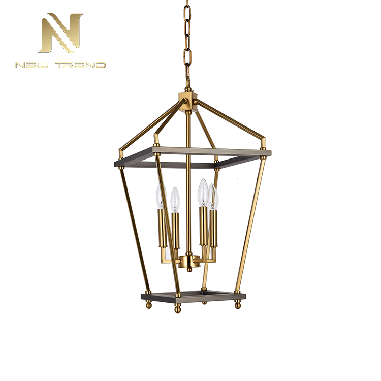 High Quality Retro Style Residential Decoration Art Frame Ed Chandelier Light PT00308