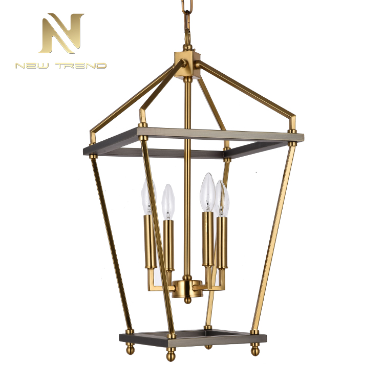 High Quality Retro Style Residential Decoration Art Frame Ed Chandelier Light PT00308