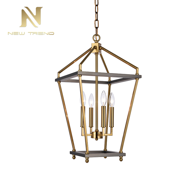 High Quality Retro Style Residential Decoration Art Frame Ed Chandelier Light PT00308