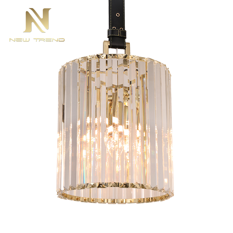 Wholesale indoor decoration lighting metal crystal ceiling led chandelier PYM2010