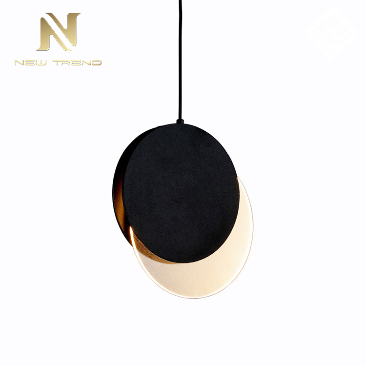  indoor decoration hanging light black white yellow bule led pendant light PXQ8682