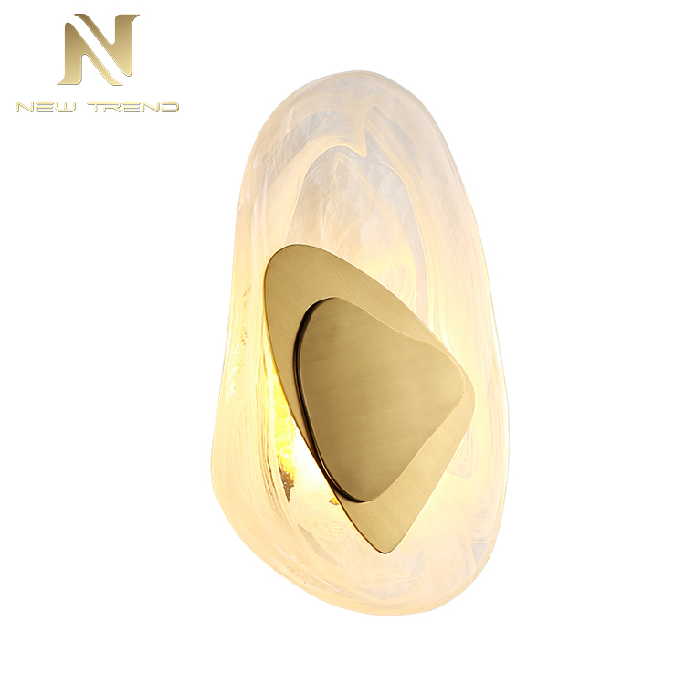 Professional quality residential decoration glass led wall light WMU8024