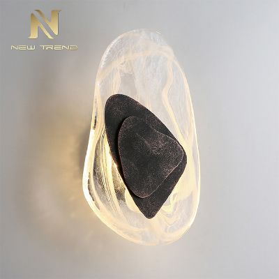 Professional quality residential decoration glass led wall light WMU8024