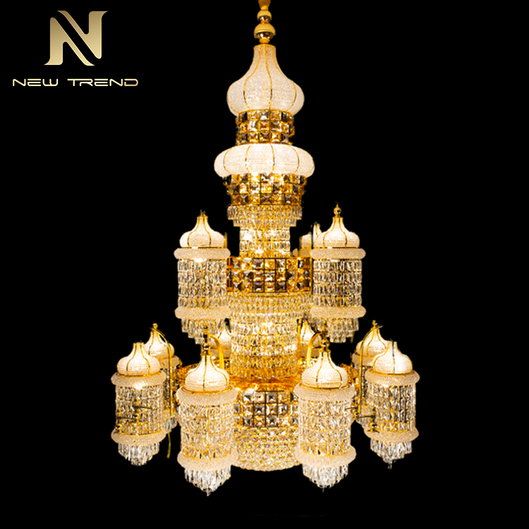 New Product Luxury Style Magnificent Restaurant Lobby Hotel Crystal Chandelier CPL-47