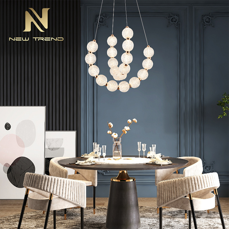 Modern Style Indoor Home Cafe Restaurant Decoration Acrylic LED Pendant Light PY83003