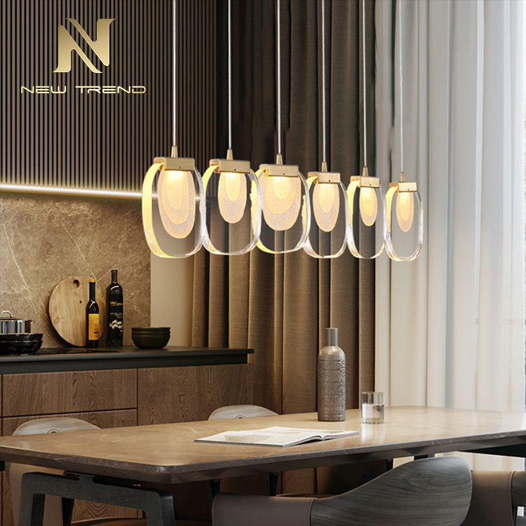 Professional Custom Modern Gold Villa Dinning Room Living LED Chandelier Lighting CPL-56