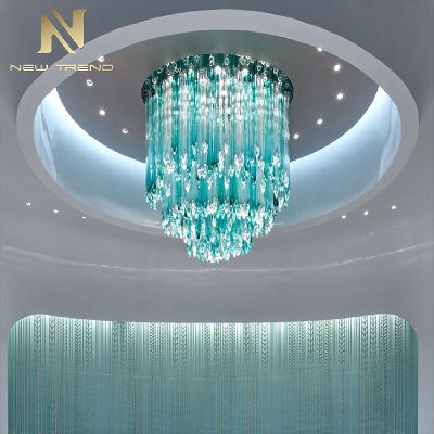 Custom Project Indoor Decoration Lighting Mall Hotel Lobby Large Modern Chandelier CPL-60