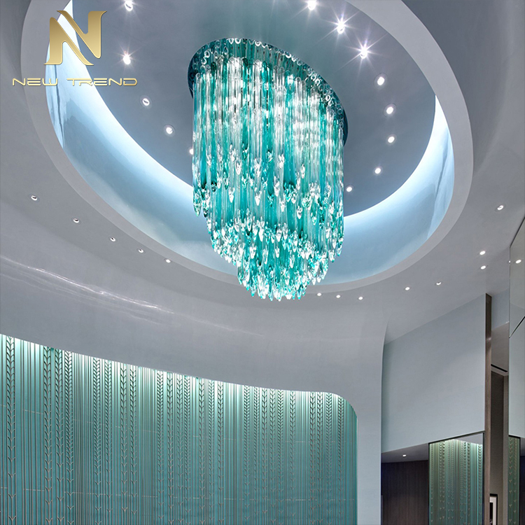 Custom Project Indoor Decoration Lighting Mall Hotel Lobby Large Modern Chandelier CPL-60