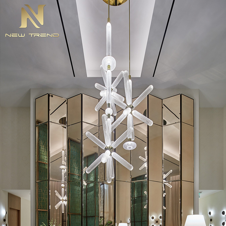 Post modern designer of snowflake Chandelier CPL-80