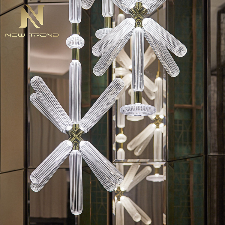 Post modern designer of snowflake Chandelier CPL-80