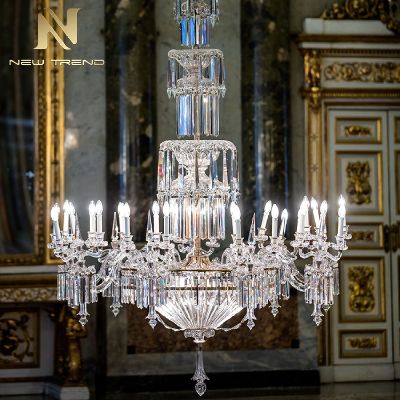 French light luxury crystal dining room Italian American light luxury medieval Chandelier CPL-107