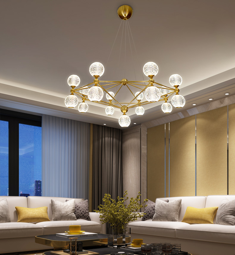 Chandelier post modern simple glass restaurant lamp bar table lamp personality creative light P58029