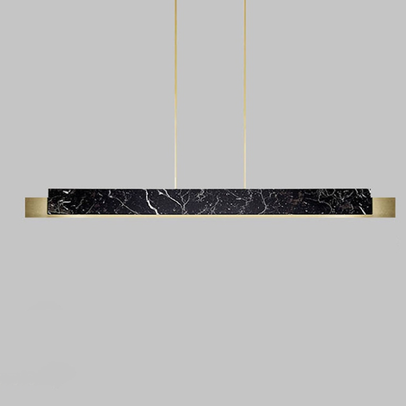 European and American minimalist creative personality art marble iron dining Chandelier D5720