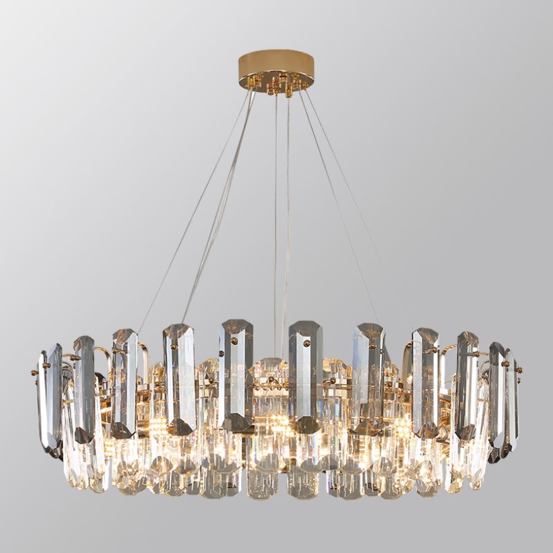 Crystal living room simple modern light luxury dining room bedroom lamp chandelier P2325